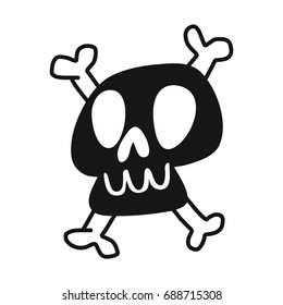Skull and crossbones icon