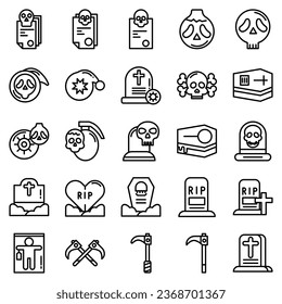 Skull and Crossbones Icon on Background Vector illustration