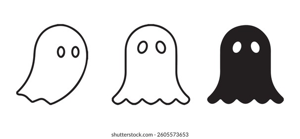 skull with crossbones icons vector set . Flat style vector illustration isolated design. Hand drawn design.