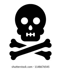 Skull Crossbones Jolly Roger Sign Stock Vector (Royalty Free ...