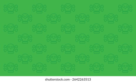 Skull and Crossbones Pattern Backgrounds