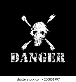 Skull and Crossbones for Pirate Flags, Poison, Danger etc. 