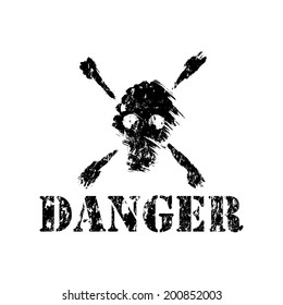 Skull and Crossbones for Pirate Flags, Poison, Danger etc. 