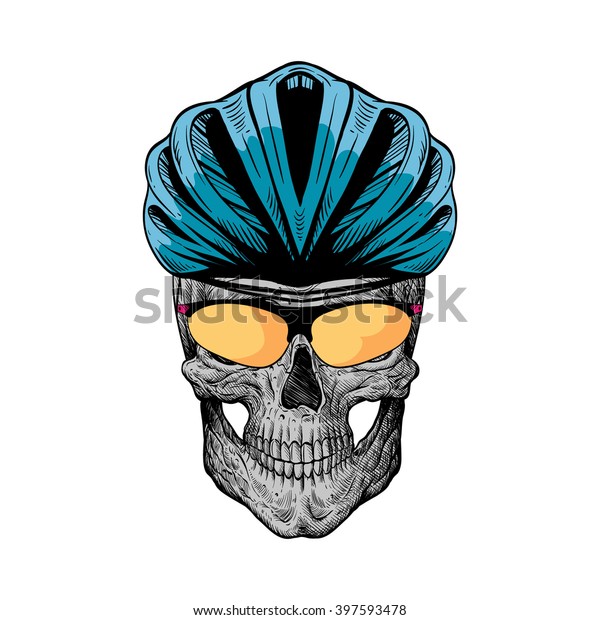 cycling skull