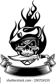 skull dagger knife 
