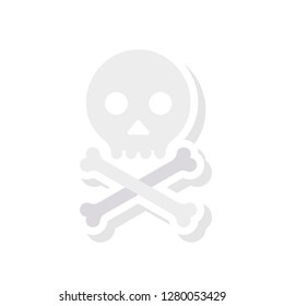 skull  danger   crossbones  