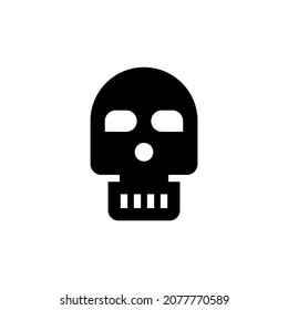 SKULL OF DEATH icon in vector. Logotype
