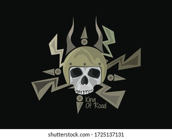 Skull design For Bike community