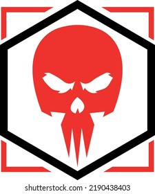 skull design concept isolated design 