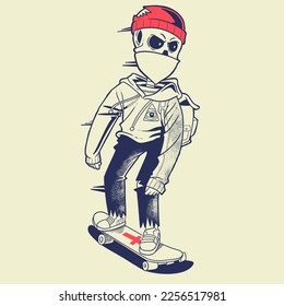 DISEÑO DE ESQUÍ CON DIVERSOS ESTILOS ADECUADOS PARA CAMISETAS Y PINTORES