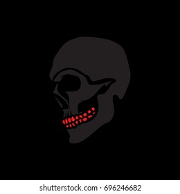 skull design vector