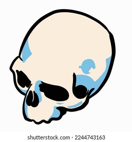 Skull design skull vector character skull logo