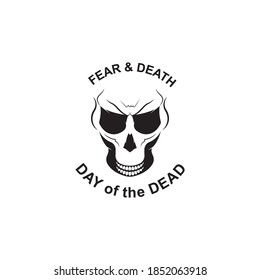 
Skull Devil logo vector illustration
