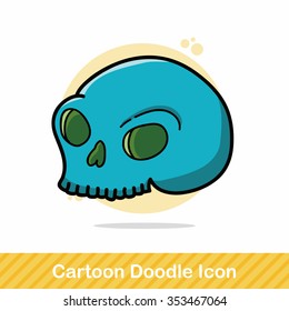 skull doodle