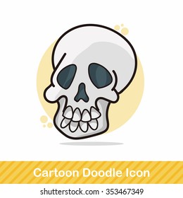 skull doodle
