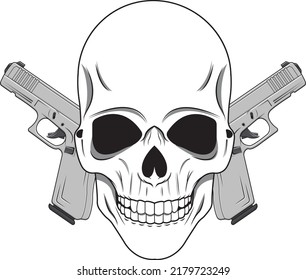 477 Double Skull Stock Vectors, Images & Vector Art | Shutterstock