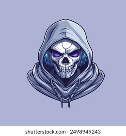 Skull e sports logo template