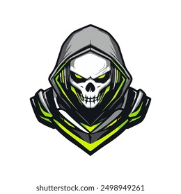 Skull e sports logo template