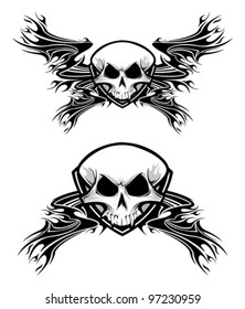 Skull emblem