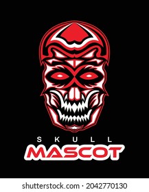 Skull Esporta Mascot Premium Logo