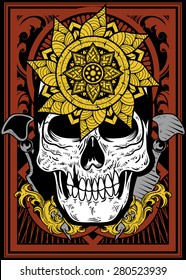 Skull Flower sword