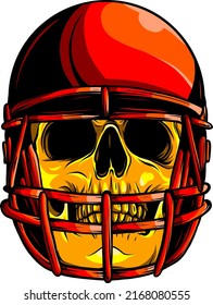 509 Skull In Football Helmet Images, Stock Photos & Vectors 