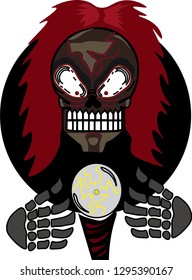 Skull Fortune teller