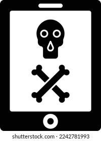 Skull Game Vector Icon which is suitable for commercial work and easily modify or edit it

