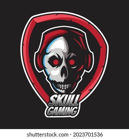 Skull Gaming with Headshet for streamer