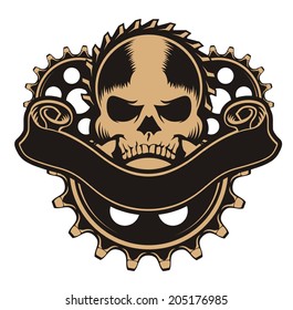 SKULL GEAR WHEEL
