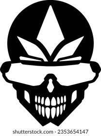 Skull, Glasses, Evil, Halloween, Cool, Skeleton, Style, Scary, Spooky