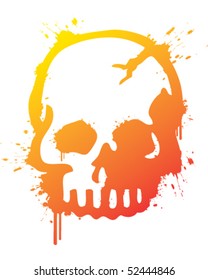 Skull Graffiti