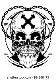 Skull Graphic Illustration