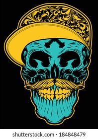Skull Graphic Illustration