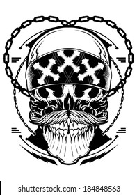 Skull Graphic Illustration