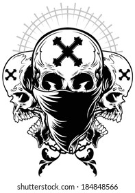 Skull Graphic Illustration