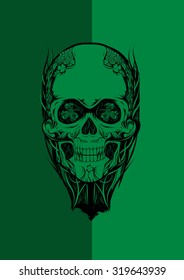 Skull green