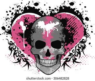 skull grunge