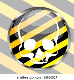 skull grunge background