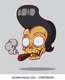 Skull halloween