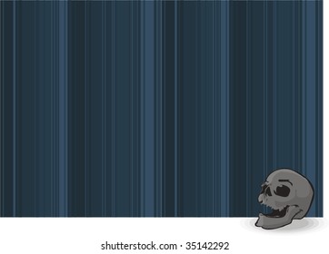 skull halloween background