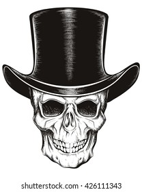 Skull In Hat