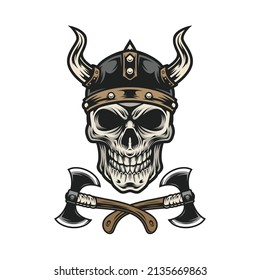 Skull Head Mascot Design Vector
