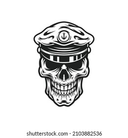 Skull Head Mascot Logo Design