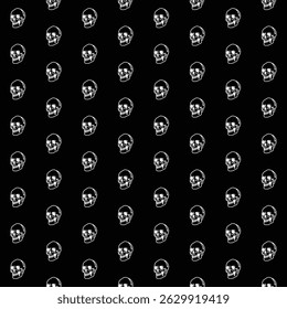 Skull Head
Pattern Seamless Continuous Background Wallpaper 
Cartoons Cute Funny Drawing Sketch Doodle Illustration Hand Drawn Freehand Free Hand