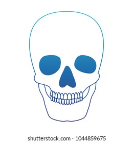 skull head skeleton icon