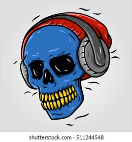 skull head sketch