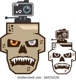 Skull headcam