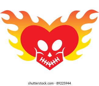 Skull Heart