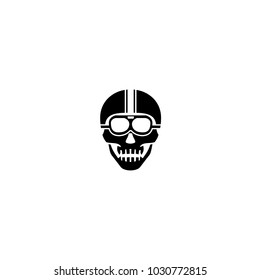 SKULL HELMET LOGO